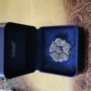 Fortunoff Marcasite pin
